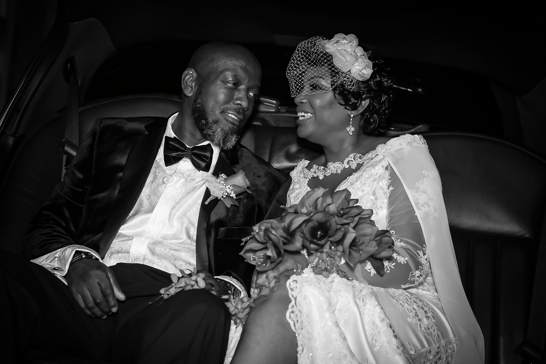 black couple wedding photography